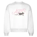 Alpha Delta Pi Playful Dog Illustration Game Day Sweater 2