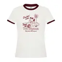Sigma Sigma Sigma Snoopy Driving Vintage Car Rush Shirt 2