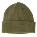 Big Accessories Patch Beanie ba527 Olive Back