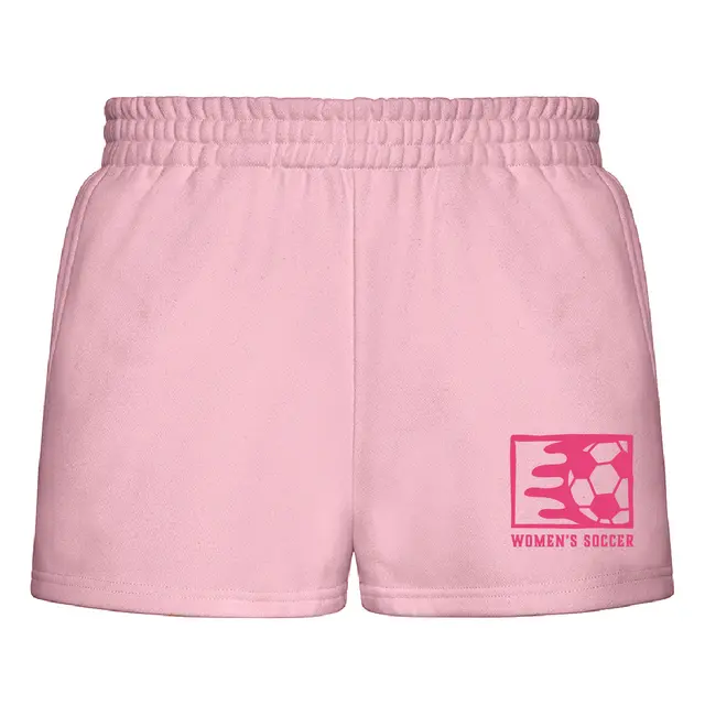 Women's Soccer Pink Flaming Soccer PR Shorts 2