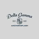 Delta Gamma Elegant Script Anchor Philanthropy Crewneck