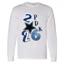 Phi Delta Kappa Brightly Colored Star Layout PR Shirt 2