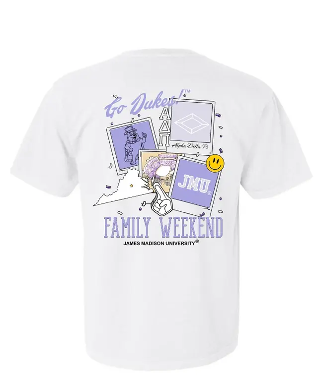 go dukes family weekend shirt for alpha delta pi