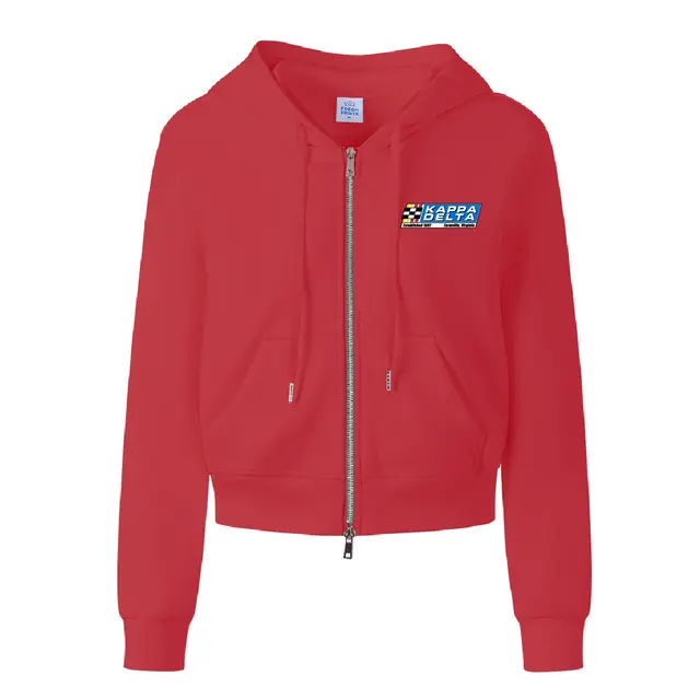 Kappa Delta Checkered Flag Graphic PR Hoodie 2