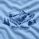 Kappa Alpha Theta Mountain Landscape Winter Formal Sweater