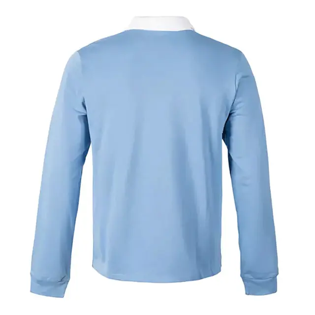 Fresh Prints Rugby Tee fp40 Classic Blue  Back