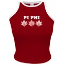 Pi Beta Phi Maple Leaf Motif PR Tank 2