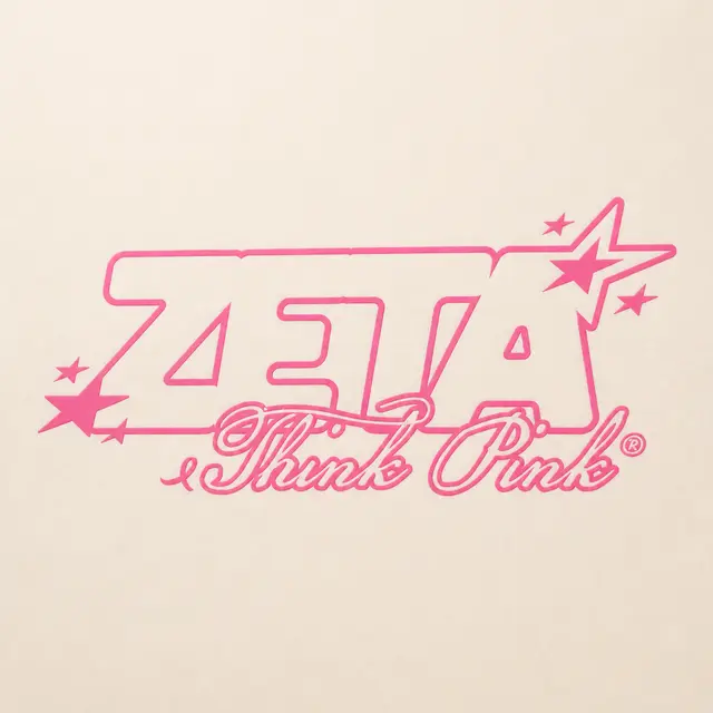 Zeta Tau Alpha Bubble Lettering Philanthropy Tank