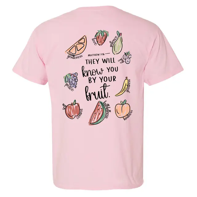 Know You by Your Fruit Illustration PR Shirt 2