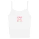 Kappa Delta Elegant Script with Pink Bow Recruitment Tank 2