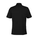 Fairway & Greene Men's Tournament Solid Tech Jersey Polo Black Back