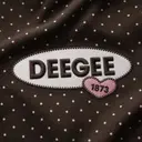 Delta Gamma Polka Dot Text PR Sweater