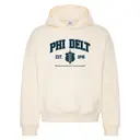 Phi Delta Theta Bold Lettering and Crest PR Hoodie 2