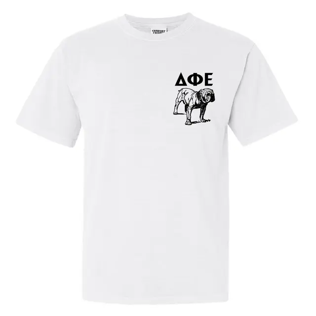 Bulldog Graphic PR Shirt for Delta Phi Epsilon