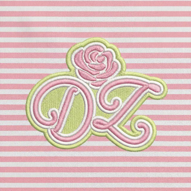 Delta Zeta Striped Design PR Shorts