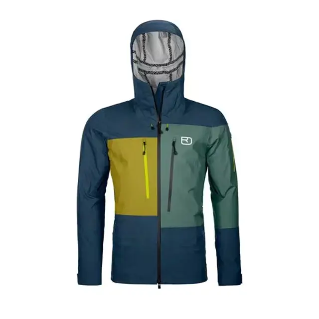 Ortovox Deep Shell 3L Jacket - Men's ortl0bh Deep Ocean Front