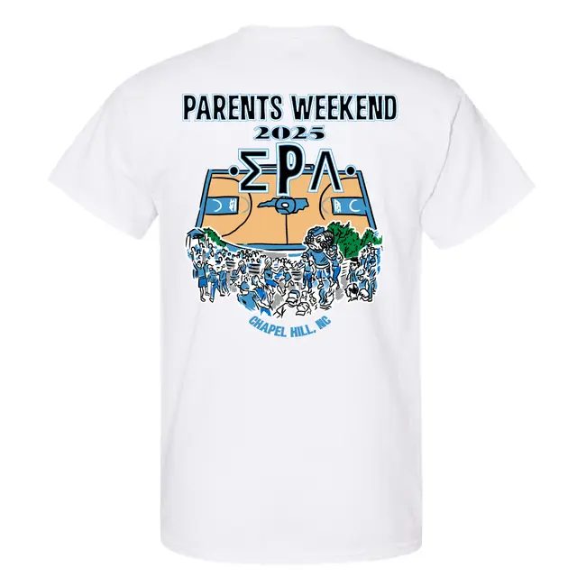 Sigma Rho Lambda Basketball Court Parent's Weekend Shirt 2