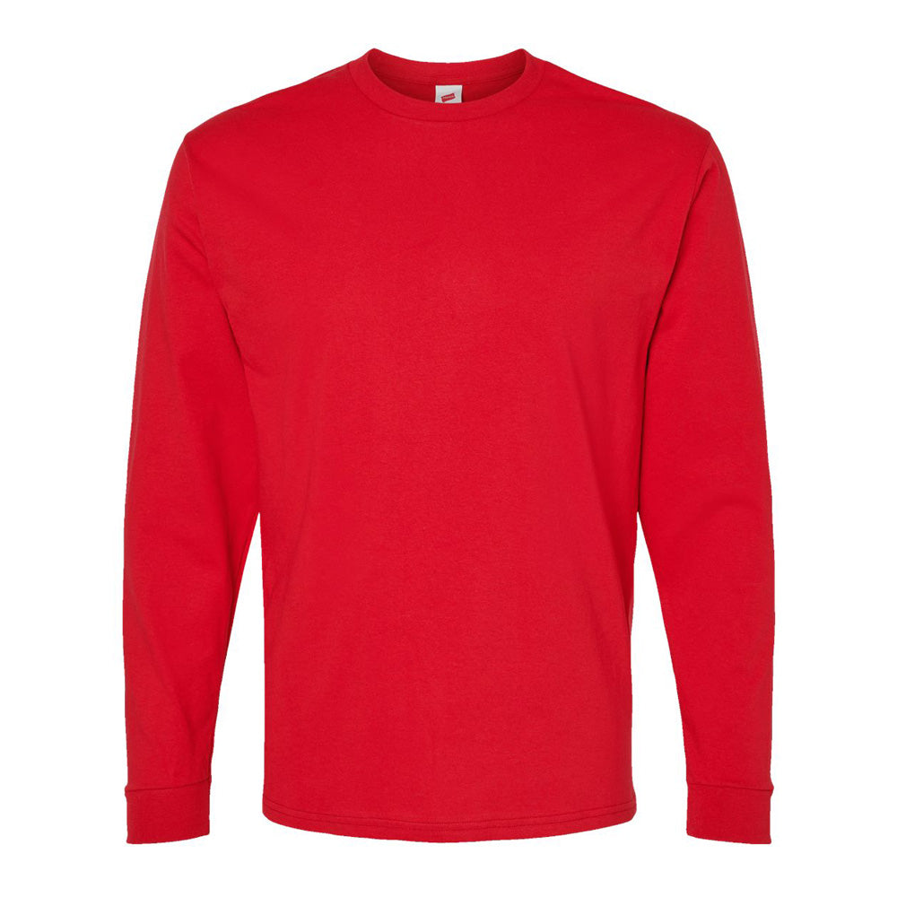 Hanes Men's 5.2 oz. ComfortSoft® Cotton Long-Sleeve T-Shirt