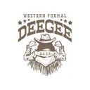 Delta Gamma Cowgirl Western Formal Shirt