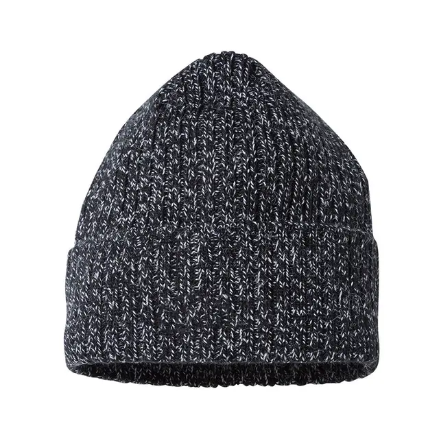 Columbia Watch Cap 146409 Black- White Marled Front