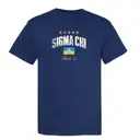 Sigma Chi Distressed Stars and Flag Rush Shirt 2