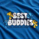 Best Buddies Playful Character Illustration PR Shirt