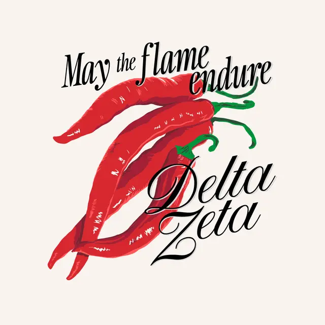 Delta Zeta Spicy Peppers PR Shirt