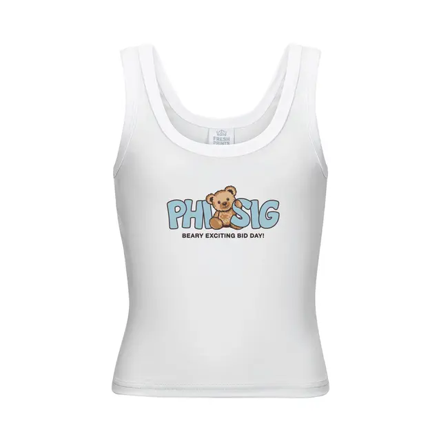 Phi Sigma Sigma Playful Teddy Bear Rush & Bid Tank 2