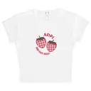 Alpha Delta Pi Gingham Strawberry Rush Shirt 2