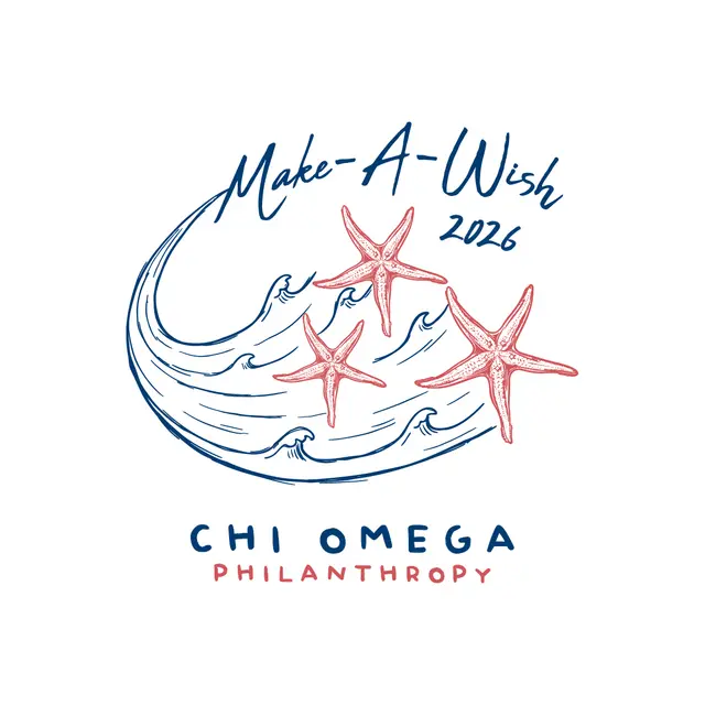 Chi Omega Starfish Wave Philanthropy Shirt