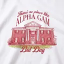 Alpha Gamma Delta Building Illustration Bid Day Shirt