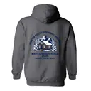 Rustic Cabin and Snowy Pines Retreat Tee 2