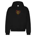 Black Student Union Bold Script with Roses PR Hoodie 2