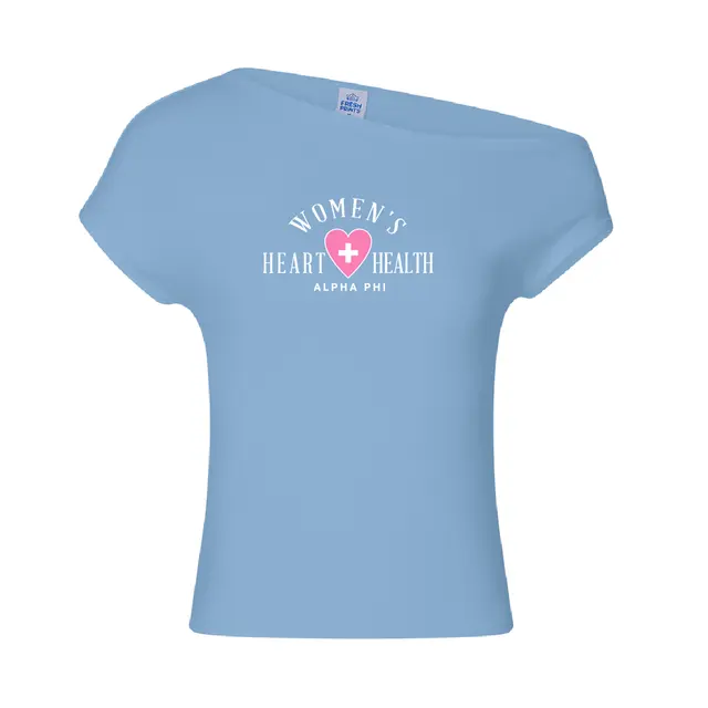 Alpha Phi Heart and Health Philanthropy Shirt 2