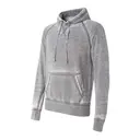 Customizable J America Vintage Zen Fleece Hooded Sweatshirt 8915 Cement Left