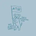 Alpha Tau Omega Dog Drawing Dad's Weekend Hoodie