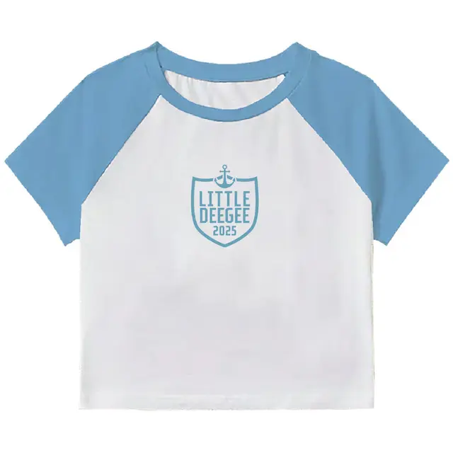 Delta Gamma Blue Shield Anchor Big Little Reveal Shirt 2