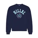 Hillel Block Lettering Star Graphic PR Crewneck 2