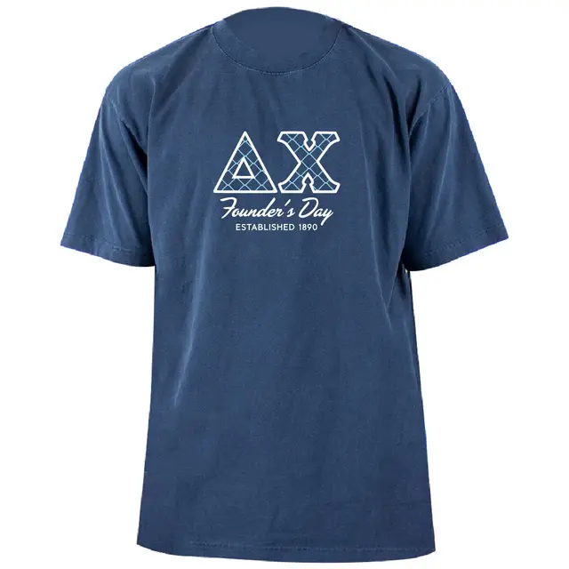 Delta Chi Net Pattern Founder's Day Shirt 2