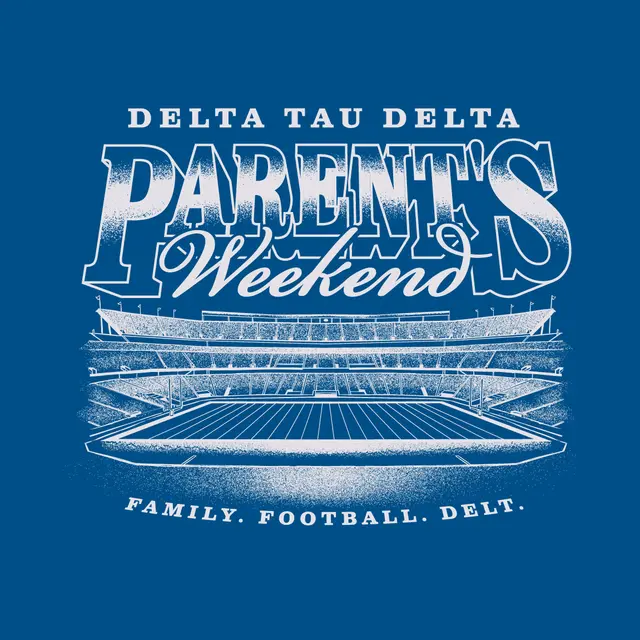 Delta Tau Delta Football Stadium Parent's Weekend Crewneck