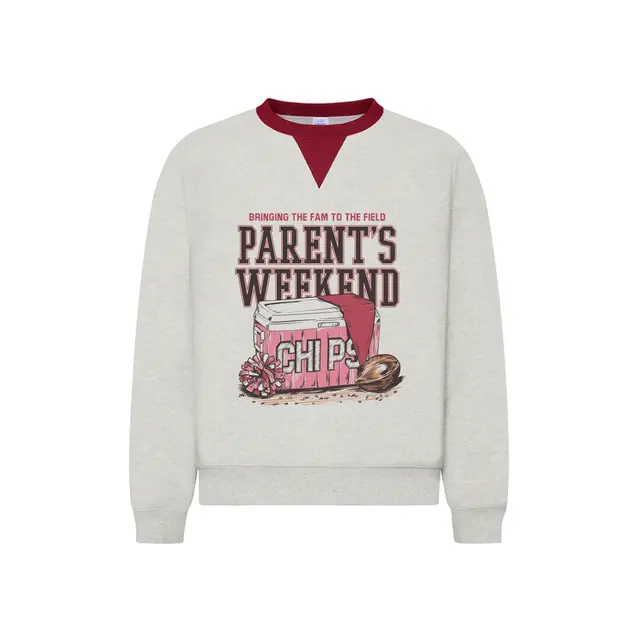 Chi Psi Ice Chest Illustration Parents Weekend Sweater 2