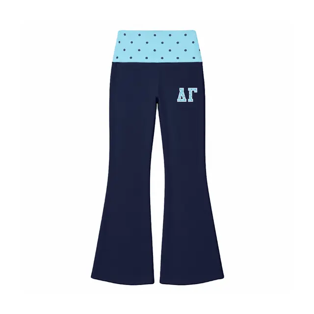 Delta Gamma Polka Dot Pattern PR Sweatpants 2