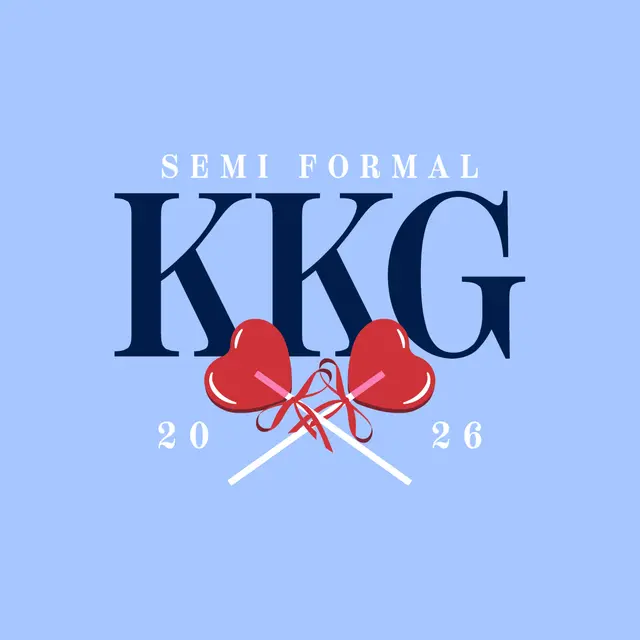 Kappa Kappa Gamma Heart Design Semi Formal Tank