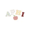 Alpha Phi Gingham Apple and Fruit Pattern PR Shirt