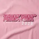 Zeta Tau Alpha Think Pink Love Script Philanthropy Sweater