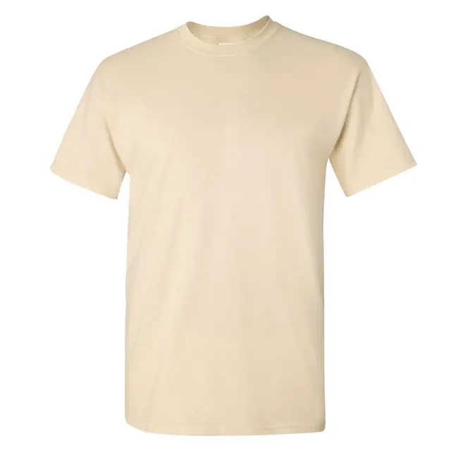 Gildan Adult Ultra Cotton 6 Oz. T-Shirt g200 Natural Front