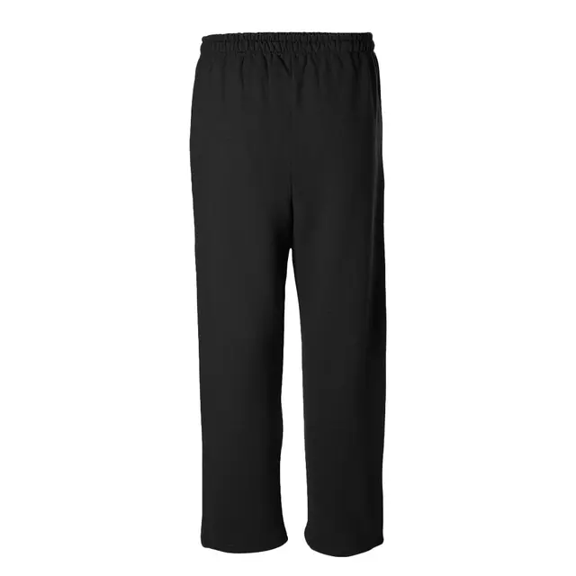 Gildan Heavy Blend™ Open Bottom Sweatpant Black Back