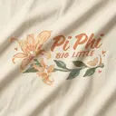 Pi Beta Phi Floral Illustration Big Little Reveal Tank