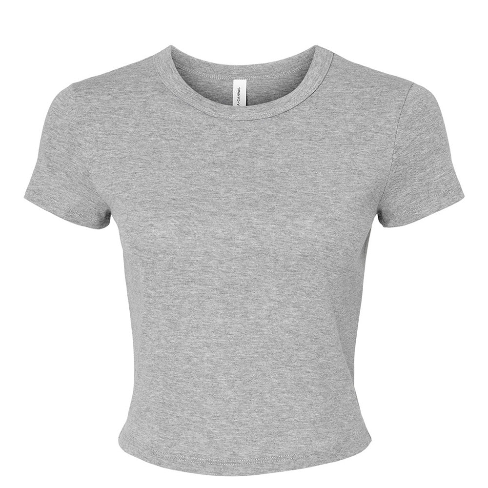 Bella + Canvas Ladies' Micro Ribbed Baby Tee