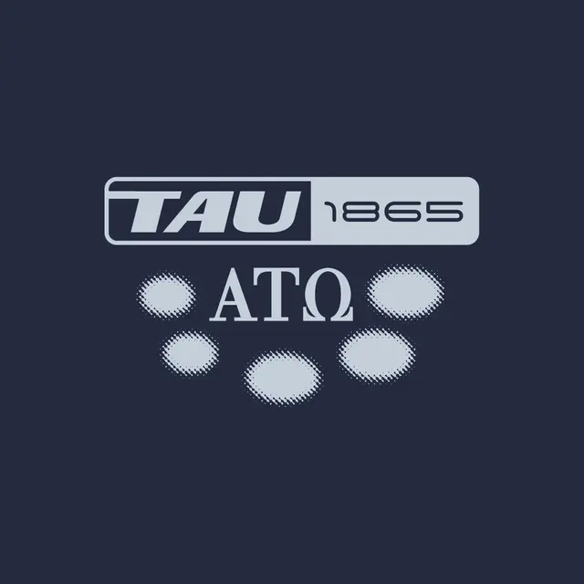 Alpha Tau Omega Bold Font with Gradient Circles PR Hoodie